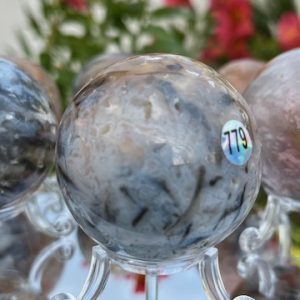 Agate plume Sphère  779