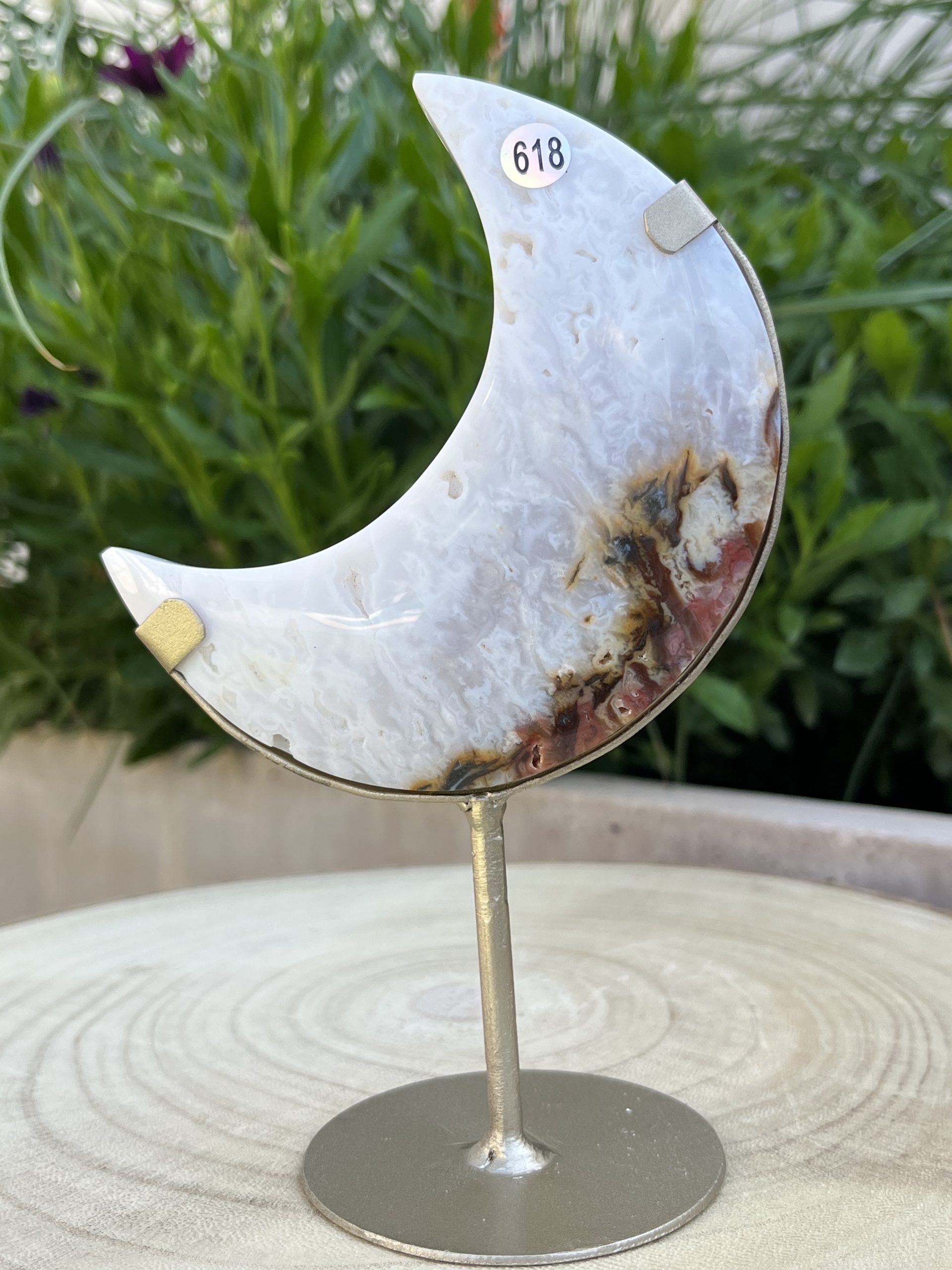Agate plume Lune 618