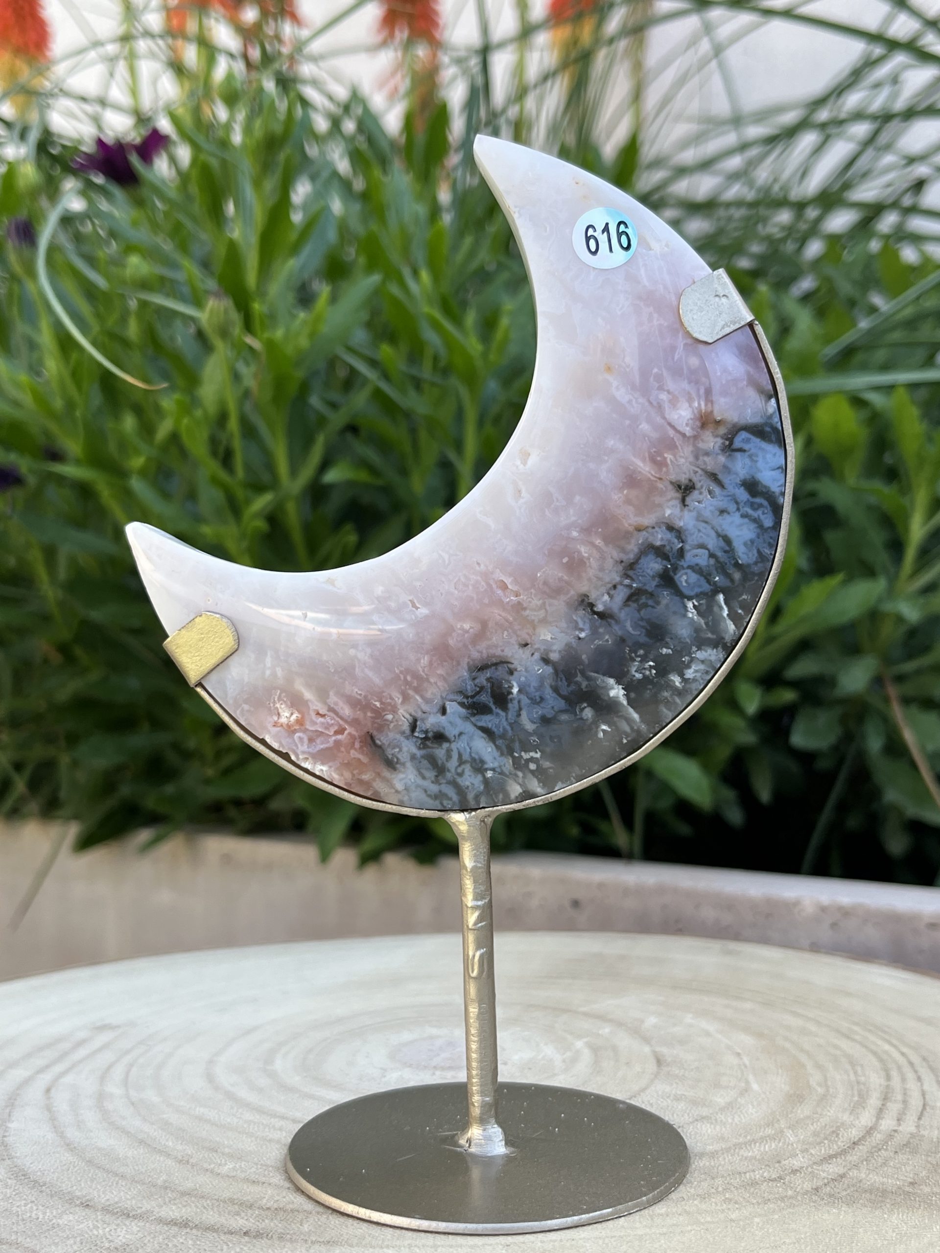Agate plume Lune 616