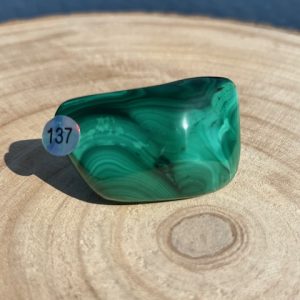 Malachite Pierre roulée 137
