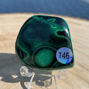 Malachite Pierre roulée 146