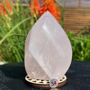Quartz rose Flamme 34