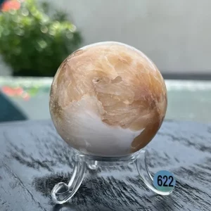 Scolécite Stilbite Sphère 622