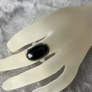 Bague Tourmaline -  Réglable - Argent 925