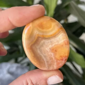 Pierre Anti-stress : Worry Stone : AGATE CRASY LACE