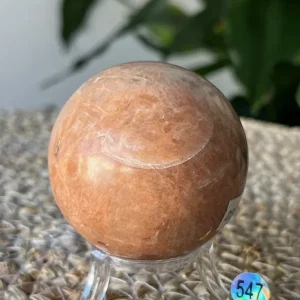 Pierre de Lune Orange Sphère 547