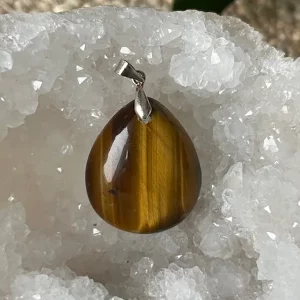 Pendentif Oeil de tigre Goutte