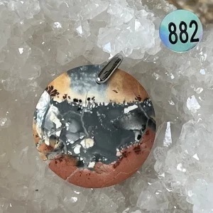 Pendentif Jaspe Maligano N.882