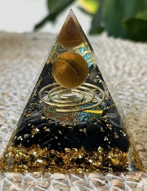 ORGONITE Obsidienne - Oeil de Tigre