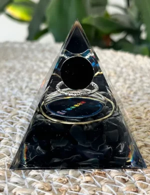 ORGONITE Obsidienne