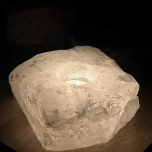 BOUGEOIR CRISTAL DE ROCHE