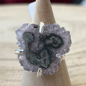 Bague Améthyste Réglable A1