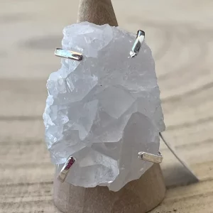 Bague Cristal de Roche Réglable D2