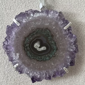 PENDENTIF FLEUR AMETHYSTE F1 (Gros modèle)